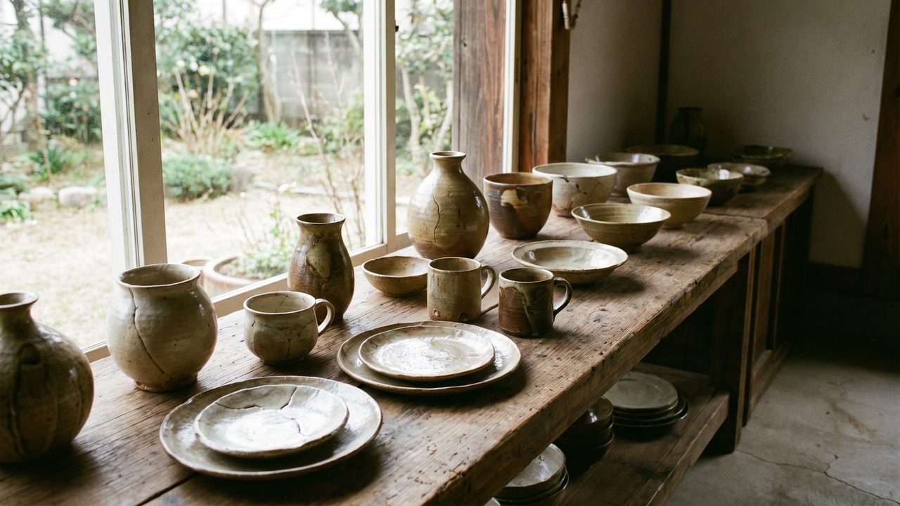 51吃瓜手作陶器馆 - 侘寂陶器自然质感