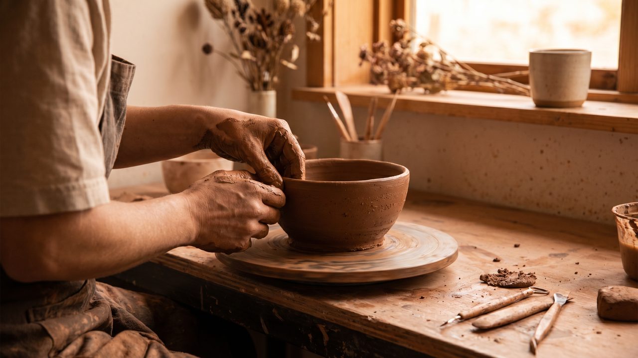 51吃瓜手作陶器：自然质感生活视频演示 - tyhggcb.cn